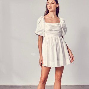 Puff Sleeve Dress
